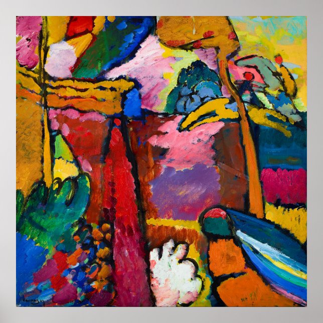 Wassily Kandinsky: Study for Improvisation V Poster (Front)
