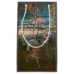 Wassily Kandinsky The Riding Couple Russian Art Small Gift Bag