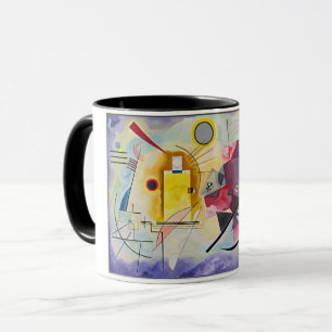 Wassily Kandinsky Yellow Red Blue Abstract Art Mug