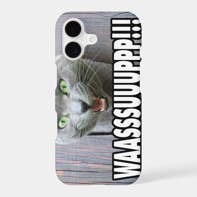 WASSUP - Cat Meme (Back)
