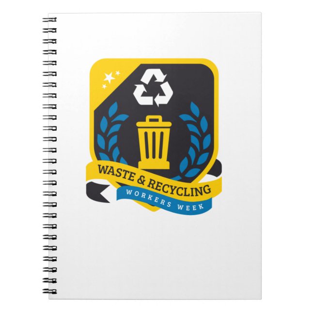 Waste and Recycling Workers Week Notebook (Front)