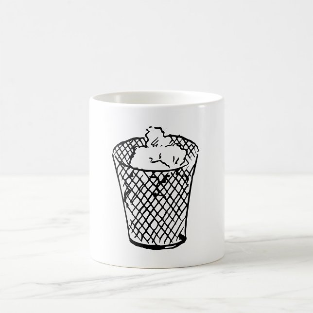 Waste Basket Coffee Mug (Creator Uploaded)