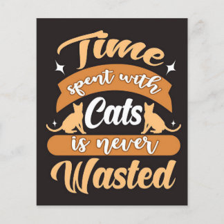 Wasted Cat |Adorable Cat Flyer