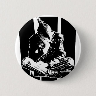WASTED Punk 6 Cm Round Badge