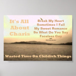 Wasted Time On Childish Things EP Poster