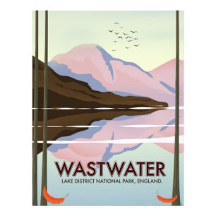 Wastwater Lake district england Photo Print