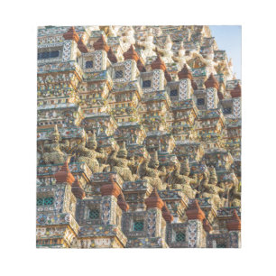 Wat Arun temple in Bangkok Thailand Notepad