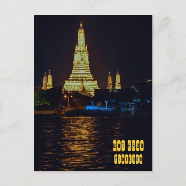 Wat Arun Temple Postcard (Front)
