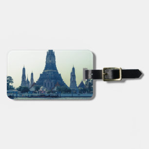 Wat Arun temple with River Thailand Bangkok Luggage Tag