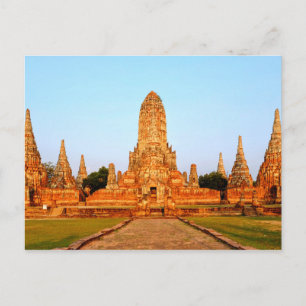 Wat Chaiwatthanaram Postcard