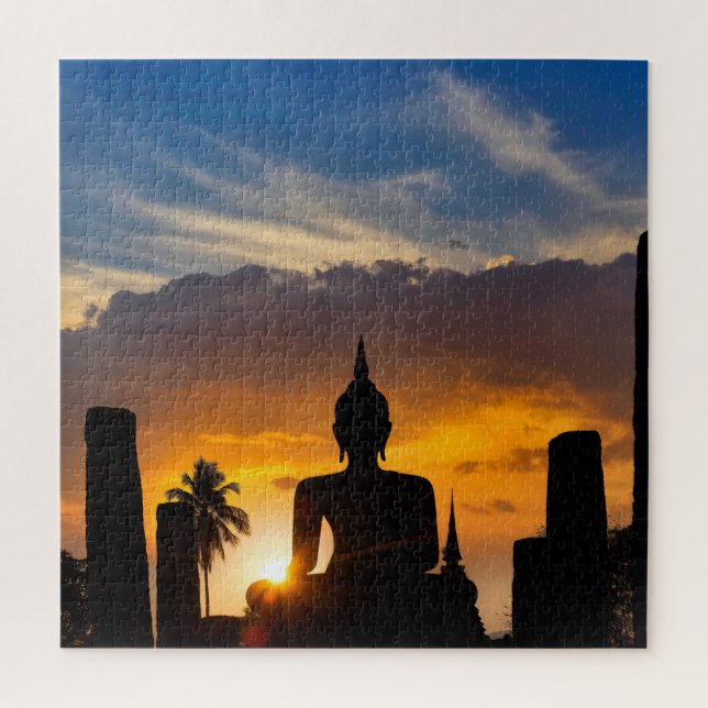 Wat Mahathat Jigsaw Puzzle (Vertical)