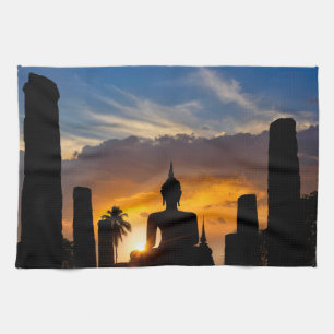 Wat Mahathat Tea Towel