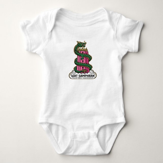WAT SAMPHRAN DRAGON TEMPLE BABY BODYSUIT (Front)