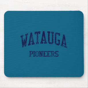 Watauga high school hs boone nc vintage sports mouse pad