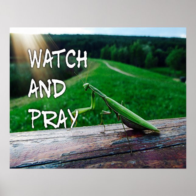 Watch and Pray Poster (Front)