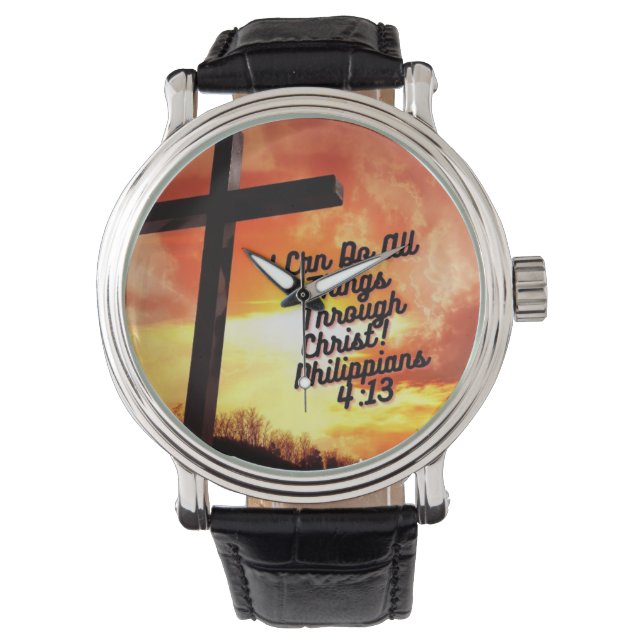 Watch Christian Bible verse (Front)