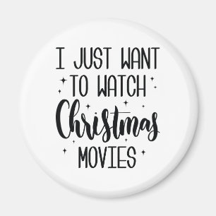 Watch Christmas Movies Magnet