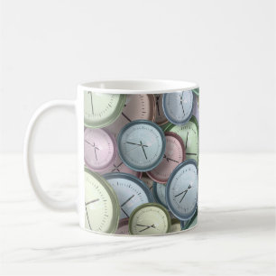 Watch Clock Office Work School Club Shop Crystal Coffee Mug