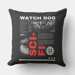 Watch Dogs Throw Pillow 