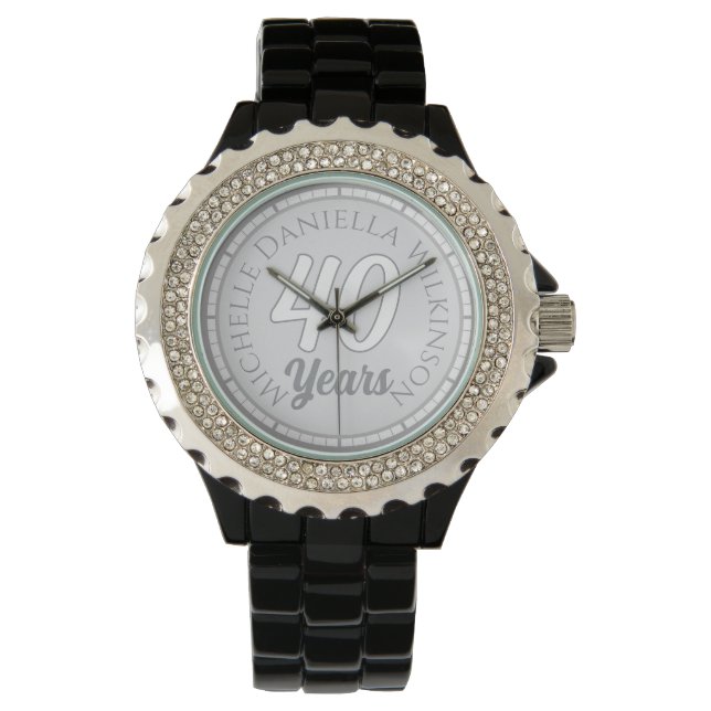 Watch for a 40th Birthday Gift (Front)