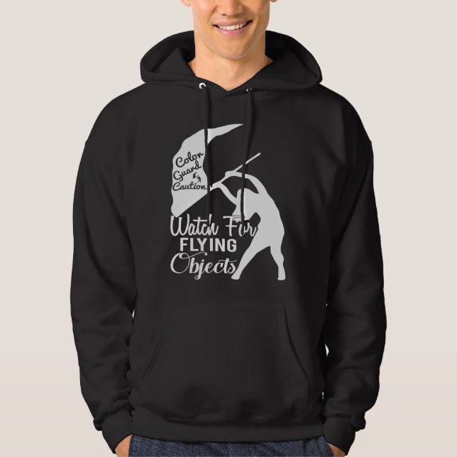 Watch For Flying Objects Hoodie (Front)