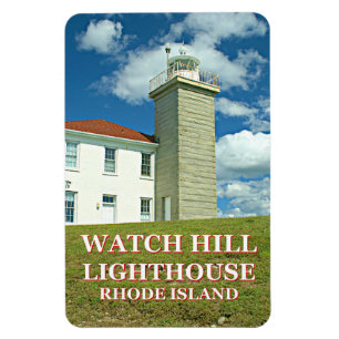 Watch Hill Lighthouse, Rhode Island Photo Magnet