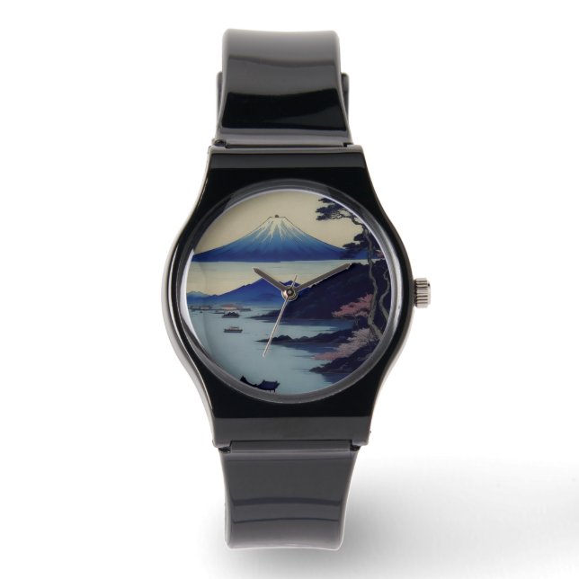 Watch - Lake, Pine, and Mountain - Japan (Front)