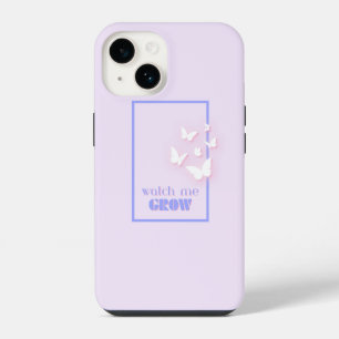 Watch me grow, Motivational, Inspirational, Preppy iPhone 14 Case