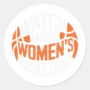 Watch More Women’s Sketll Bold Motivational Classic Round Sticker