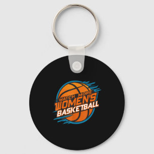 Watch more women's basketball support women key ring