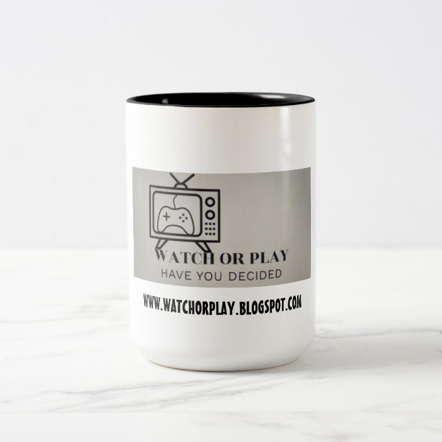 WATCH OR PLAY MUG (Center)
