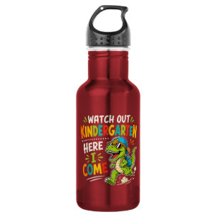 Watch Out Kindergarten Here I Come Dino 532 Ml Water Bottle