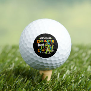 Watch Out Kindergarten Here I Come Dino Golf Balls