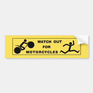 Watch out, Man! Bumper Sticker