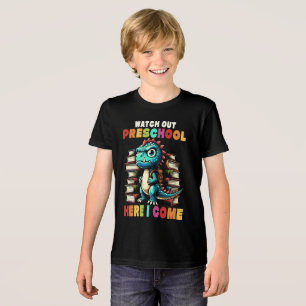 Watch Out Preschool Here I Come Tri-Blend Shirt