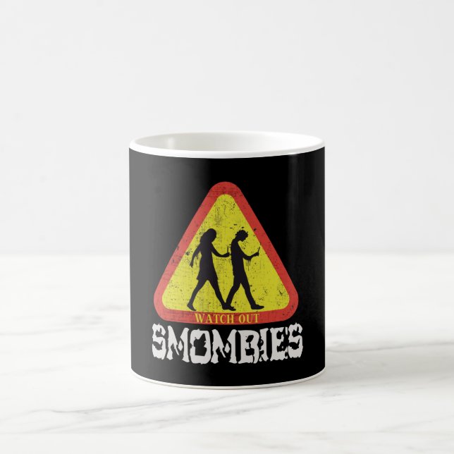 Watch out Smombies Coffee Mug (Center)