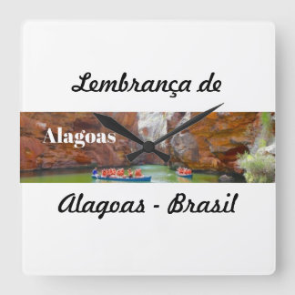Watch souvenir of Alagoas Square Wall Clock