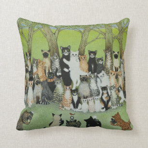 Watch the Birdie Cushion