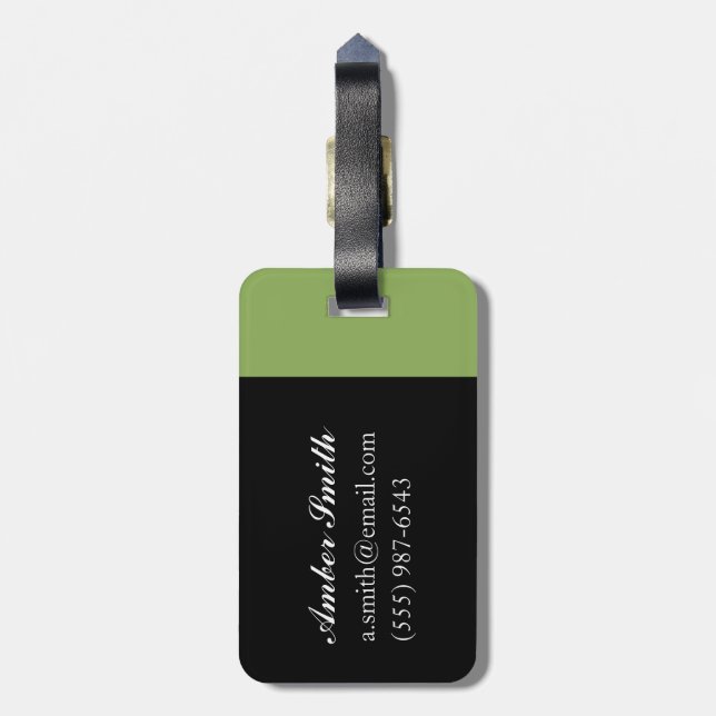 Watch the Birdie Luggage Tag (Back Vertical)