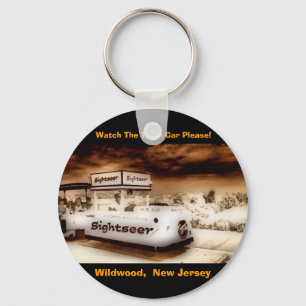 Watch The Tram Car Please Key Ring