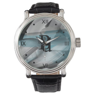 Watch Trend Abstract Art Blue Ocean