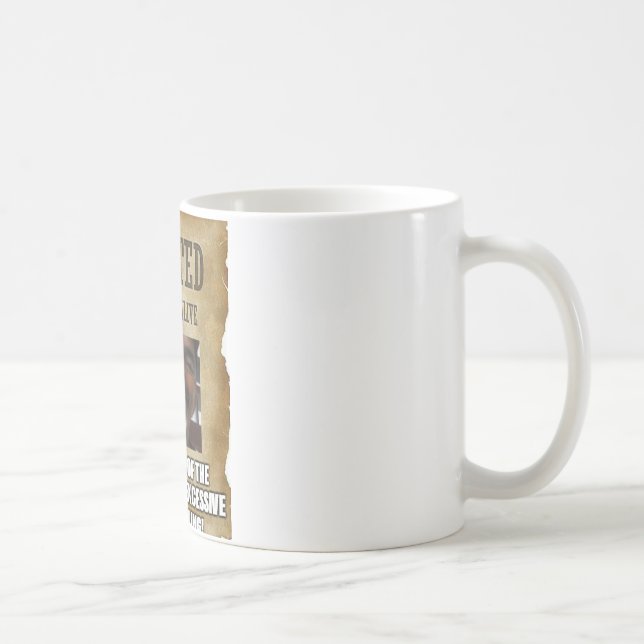 WATCH "WANTED" poster coffee mug (Right)