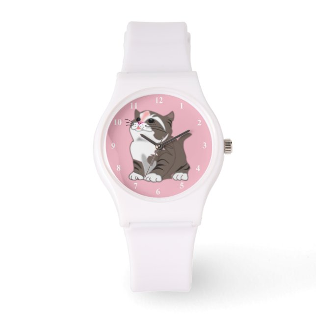 Watch with Baby Kitten (Front)