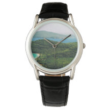 Watch with Island Scene