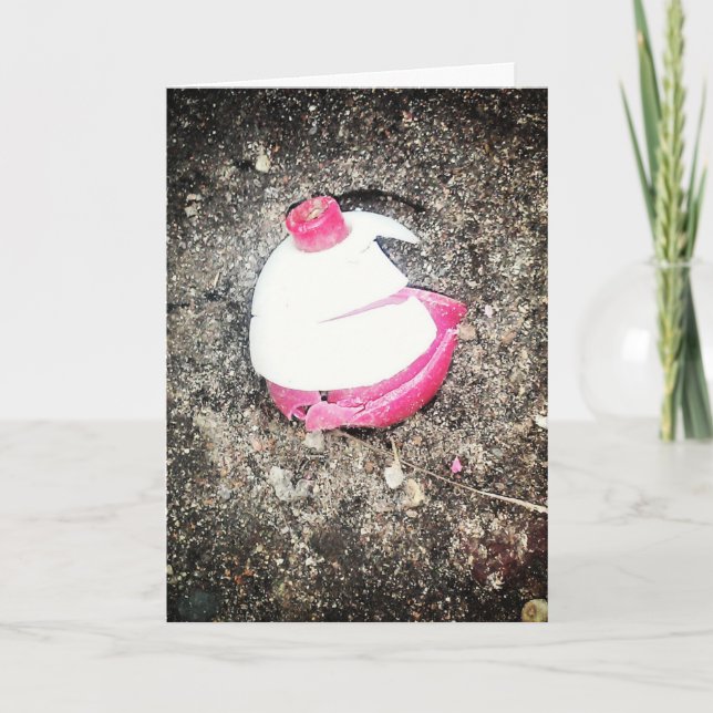 "Watch Your Own Bobber" Get Well Card (Front)