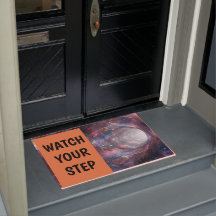 Watch Your Step Doormat