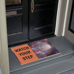 Watch Your Step Doormat