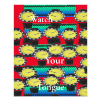 Watch Your Tongue Graphic