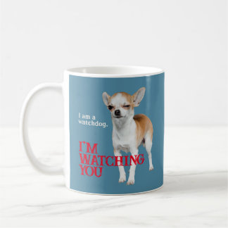 Watchdog Chihuahua - Customizable Coffee Mug