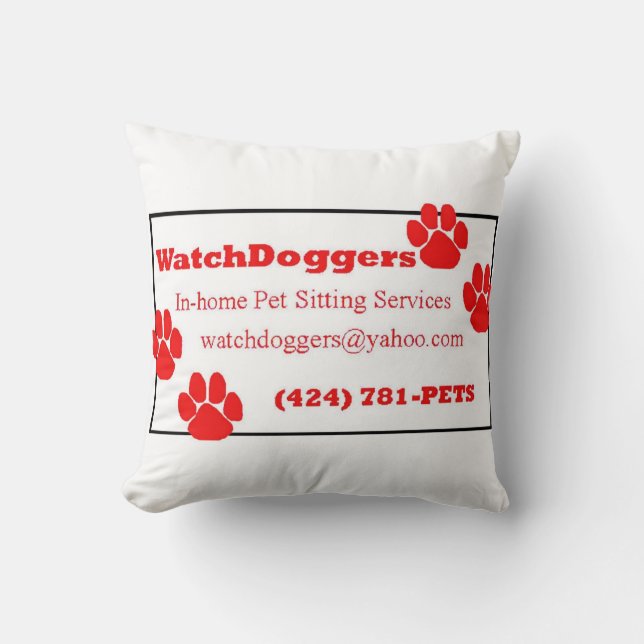 WatchDoggers Cushion (Front)